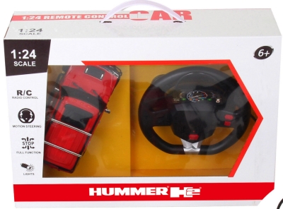 Радиоуправляем Модел 1:24 – R/C Hummer H2 с Дистанционно Тип Волан, 42×13×29 см